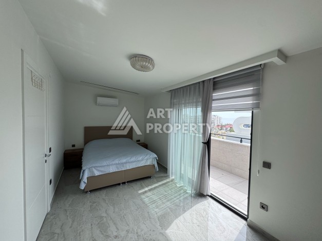 Дуплекс 2+1 в элитной резиденции с видом на море и крепость. Оба, Алания - Ракурс 18