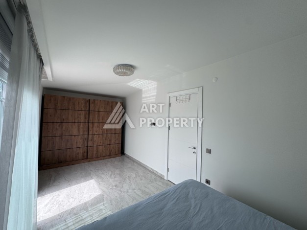 Дуплекс 2+1 в элитной резиденции с видом на море и крепость. Оба, Алания - Ракурс 22