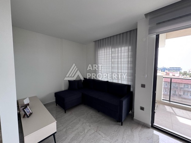 Дуплекс 2+1 в элитной резиденции с видом на море и крепость. Оба, Алания - Ракурс 24