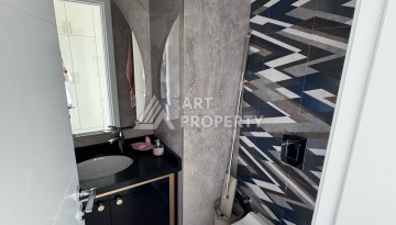 Дуплекс 2+1 в элитной резиденции с видом на море и крепость. Оба, Алания - Ракурс 27