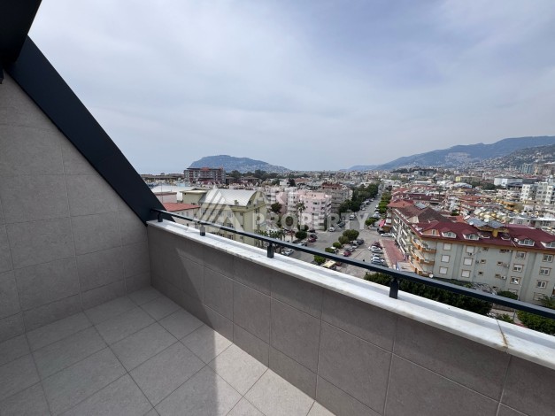 Дуплекс 2+1 в элитной резиденции с видом на море и крепость. Оба, Алания - Ракурс 28