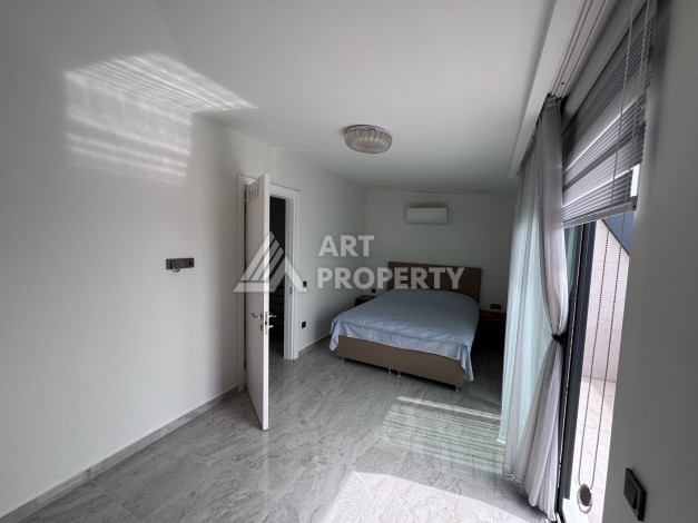 Дуплекс 2+1 в элитной резиденции с видом на море и крепость. Оба, Алания - Ракурс 33