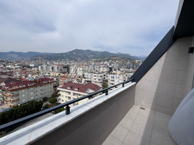 Дуплекс 2+1 в элитной резиденции с видом на море и крепость. Оба, Алания - Ракурс 46