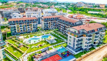 Большой дублекс 3+1 в новой резиденции района Оба, 165 кв.м. - Ракурс 1