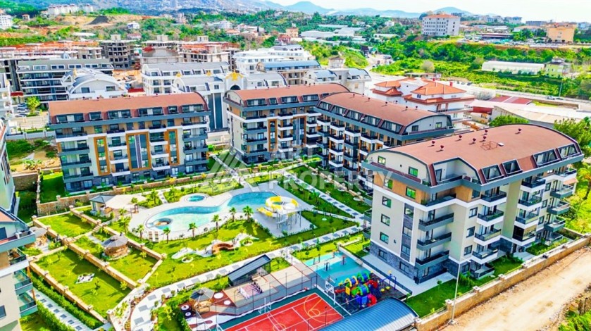 Большой дублекс 3+1 в новой резиденции района Оба, 165 кв.м. - Ракурс 0