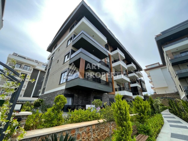 Большой дублекс 3+1 в новой резиденции района Оба, 165 кв.м. - Ракурс 12