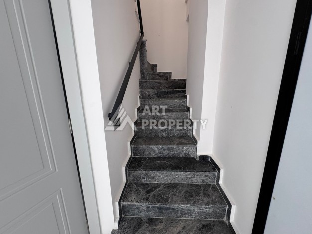 Большой дублекс 3+1 в новой резиденции района Оба, 165 кв.м. - Ракурс 31