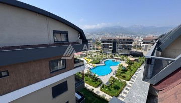 Большой дублекс 3+1 в новой резиденции района Оба, 165 кв.м. - Ракурс 40