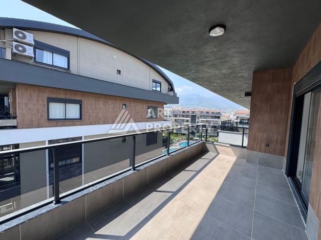 Большой дублекс 3+1 в новой резиденции района Оба, 165 кв.м. - Ракурс 42