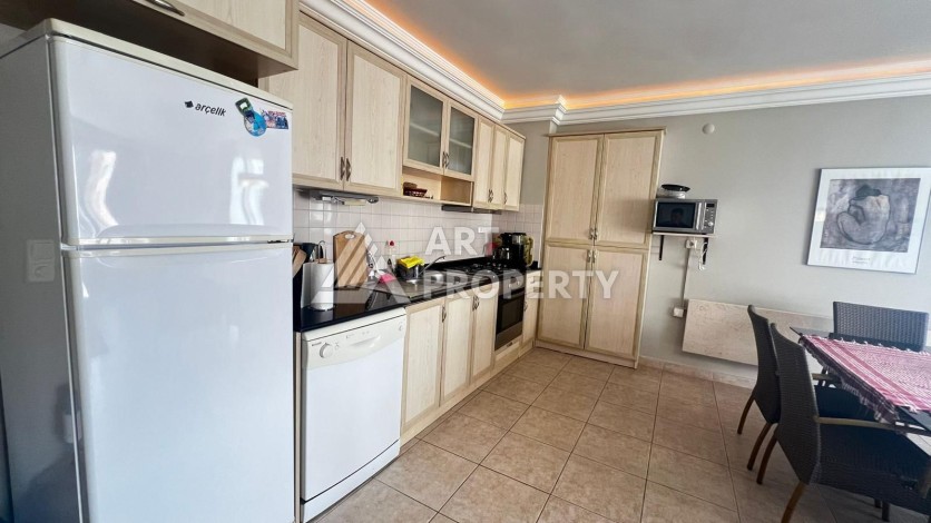 Меблированная квартира 2+1 в районе Оба. Всего 300 м от пляжа - Ракурс 12