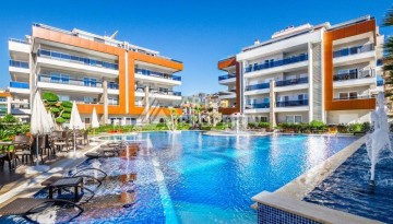 Квартира 2+1 в элитной резиденции, 115 кв.м. Тосмур, Алания - Ракурс 5