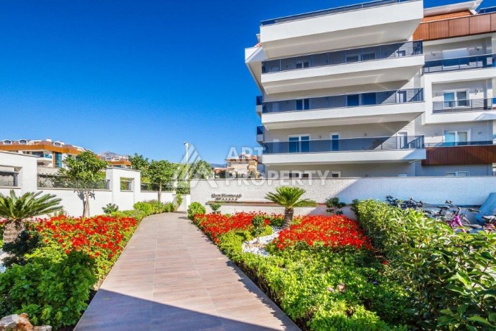 Квартира 2+1 в элитной резиденции, 115 кв.м. Тосмур, Алания - Ракурс 6