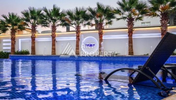 Квартира 2+1 в элитной резиденции, 115 кв.м. Тосмур, Алания - Ракурс 11