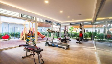 Квартира 2+1 в элитной резиденции, 115 кв.м. Тосмур, Алания - Ракурс 20