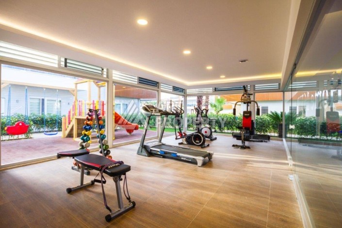 Квартира 2+1 в элитной резиденции, 115 кв.м. Тосмур, Алания - Ракурс 19