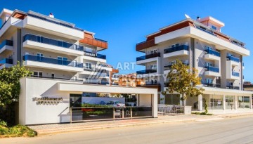 Квартира 2+1 в элитной резиденции, 115 кв.м. Тосмур, Алания - Ракурс 22