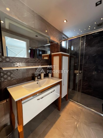 Квартира 2+1 в элитной резиденции, 115 кв.м. Тосмур, Алания - Ракурс 35