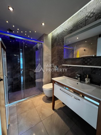 Квартира 2+1 в элитной резиденции, 115 кв.м. Тосмур, Алания - Ракурс 39