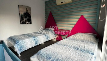 Квартира 2+1 в элитной резиденции, 115 кв.м. Тосмур, Алания - Ракурс 41