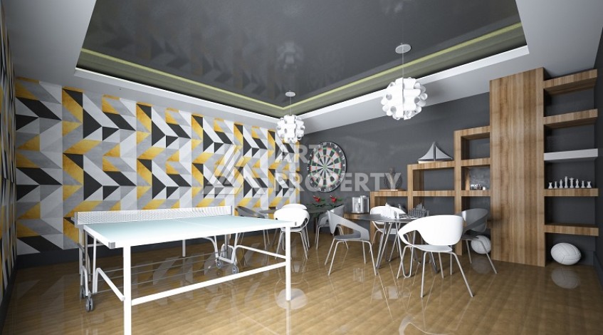 Квартира 2+1 в 400 метрах от моря в Махмутларе. Есть вид на море - Ракурс 5