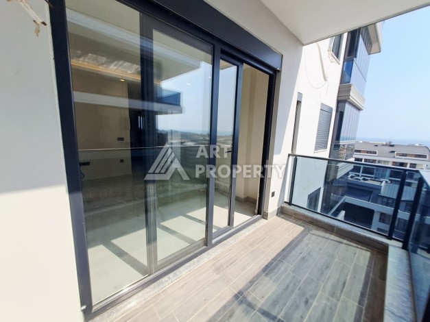 Новая квартира 1+1 с видом на море в центре Алании, 50 кв.м. - Ракурс 4