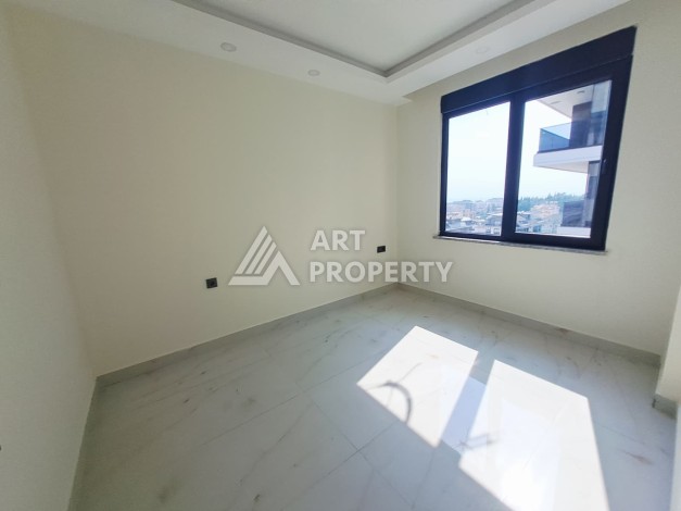 Новая квартира 1+1 с видом на море в центре Алании, 50 кв.м. - Ракурс 9