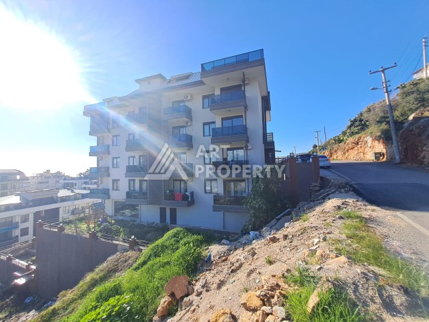 Новая квартира 1+1 с видом на море в центре Алании, 50 кв.м. - Ракурс 11