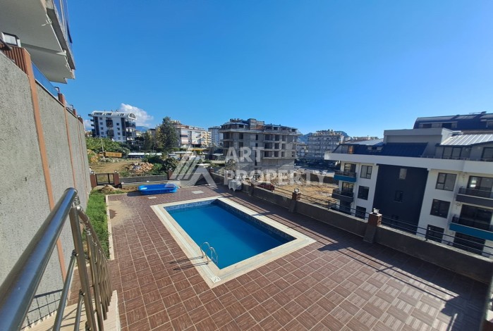 Новая квартира 1+1 с видом на море в центре Алании, 50 кв.м. - Ракурс 12