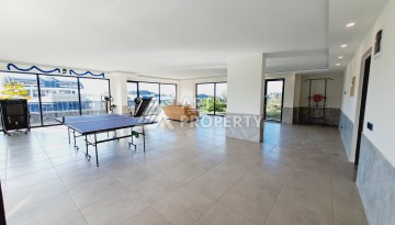 Новая квартира 1+1 с видом на море в центре Алании, 50 кв.м. - Ракурс 14