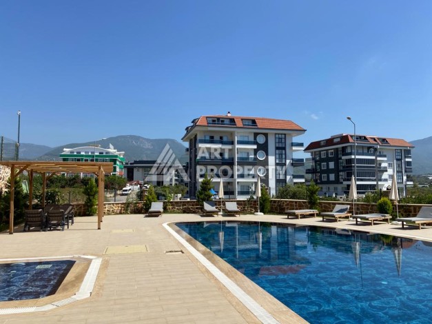 Уютная квартира 1+1 с мебелью, 45 кв.м. Оба, Алания - Ракурс 0