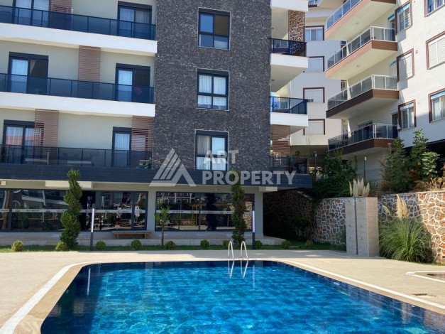 Уютная квартира 1+1 с мебелью, 45 кв.м. Оба, Алания - Ракурс 1