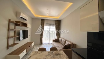 Уютная квартира 1+1 с мебелью, 45 кв.м. Оба, Алания - Ракурс 12