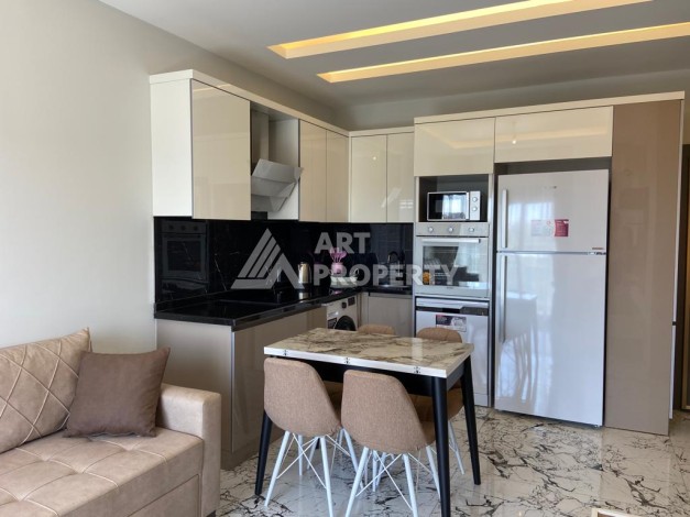 Уютная квартира 1+1 с мебелью, 45 кв.м. Оба, Алания - Ракурс 13