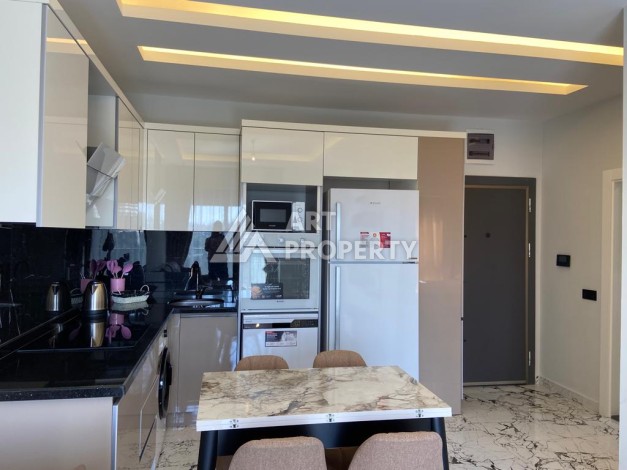 Уютная квартира 1+1 с мебелью, 45 кв.м. Оба, Алания - Ракурс 16