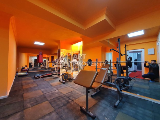 Дуплекс 3+1 с видом на море в Махмутларе, 150 кв.м. - Ракурс 12