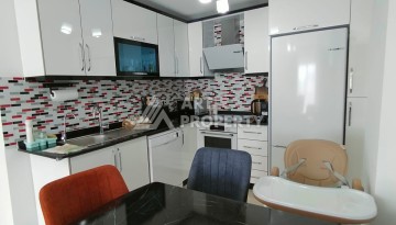 Дуплекс 3+1 с видом на море в Махмутларе, 150 кв.м. - Ракурс 16