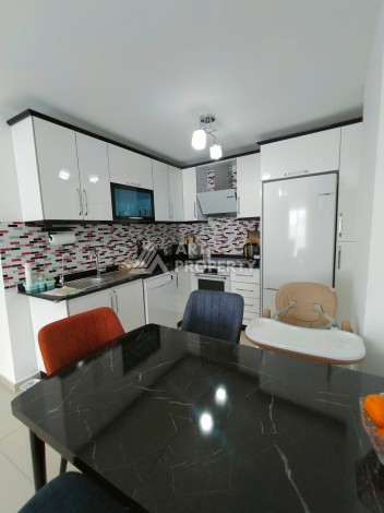 Дуплекс 3+1 с видом на море в Махмутларе, 150 кв.м. - Ракурс 15