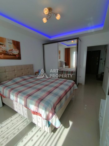 Дуплекс 3+1 с видом на море в Махмутларе, 150 кв.м. - Ракурс 17