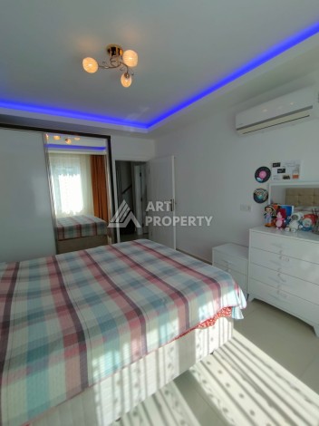 Дуплекс 3+1 с видом на море в Махмутларе, 150 кв.м. - Ракурс 18