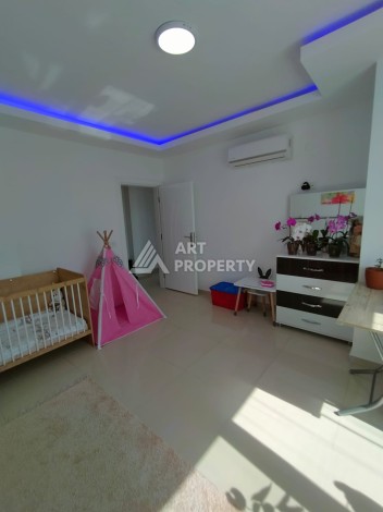 Дуплекс 3+1 с видом на море в Махмутларе, 150 кв.м. - Ракурс 20