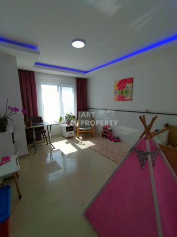 Дуплекс 3+1 с видом на море в Махмутларе, 150 кв.м. - Ракурс 22