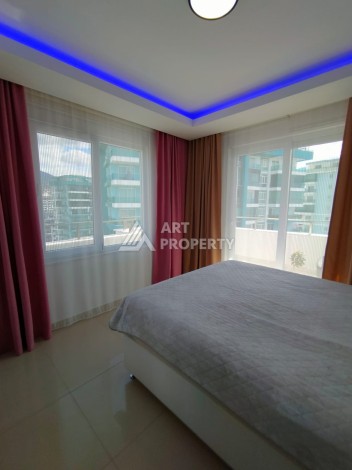 Дуплекс 3+1 с видом на море в Махмутларе, 150 кв.м. - Ракурс 23