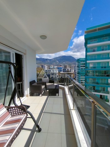 Дуплекс 3+1 с видом на море в Махмутларе, 150 кв.м. - Ракурс 35