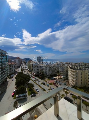 Дуплекс 3+1 с видом на море в Махмутларе, 150 кв.м. - Ракурс 41