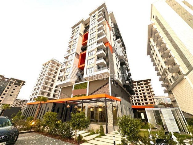 Квартира 2+1 с панорамными видами, 650 м до моря. Махмутлар, Алания - Ракурс 11