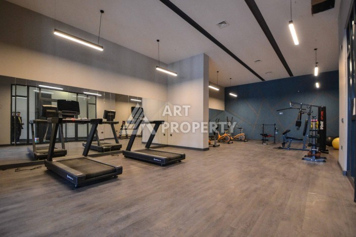 Квартира 2+1 с панорамными видами, 650 м до моря. Махмутлар, Алания - Ракурс 14