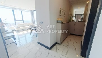 Квартира 2+1 с панорамными видами, 650 м до моря. Махмутлар, Алания - Ракурс 24