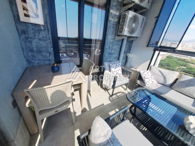 Квартира 2+1 с панорамными видами, 650 м до моря. Махмутлар, Алания - Ракурс 28