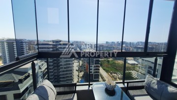 Квартира 2+1 с панорамными видами, 650 м до моря. Махмутлар, Алания - Ракурс 30