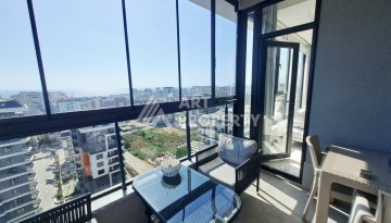 Квартира 2+1 с панорамными видами, 650 м до моря. Махмутлар, Алания - Ракурс 31